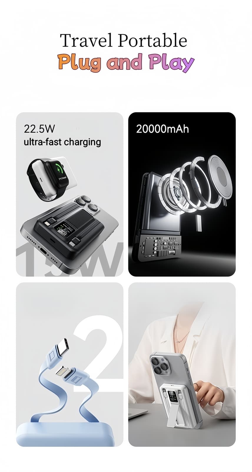 MagSafe Power Bank 10000mAh PD 20W — thumbnail 3