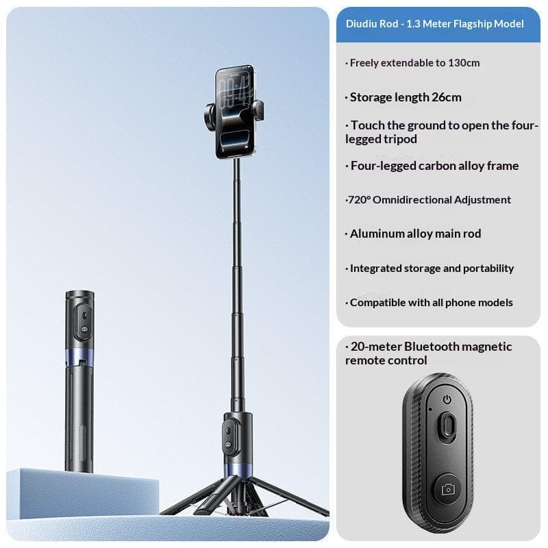 Travel Tripod Selfie Stick — thumbnail 3