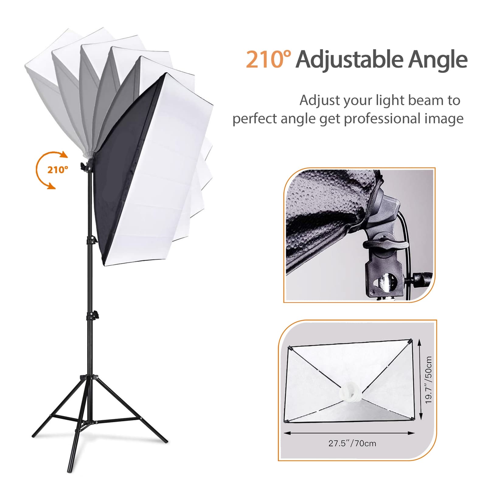Studio Softbox Light Kit (85W Bi-Color) — thumbnail 4