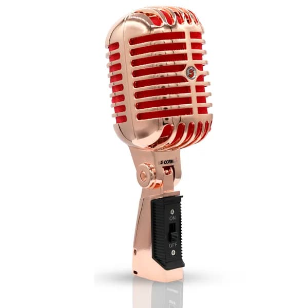 Studio Dynamic Microphone (Gold)