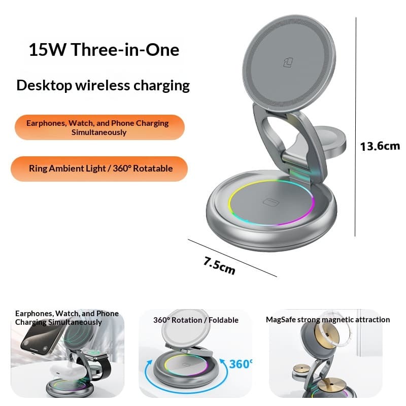 Tri-Charge MagSafe Station