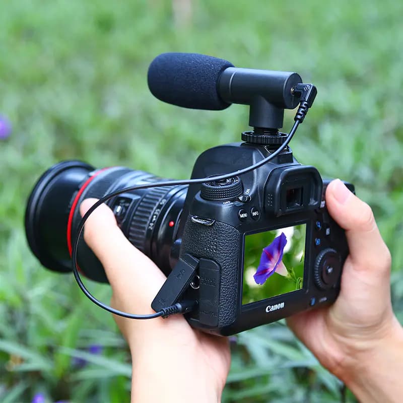 DSLR Shotgun Stereo Mic