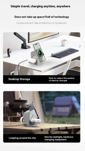 Qi2 Magnetic Wireless Charger (Rotating) — thumbnail 4