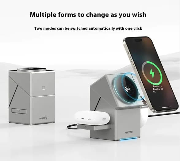 Qi2 Magnetic Wireless Charger (Rotating) — thumbnail 3