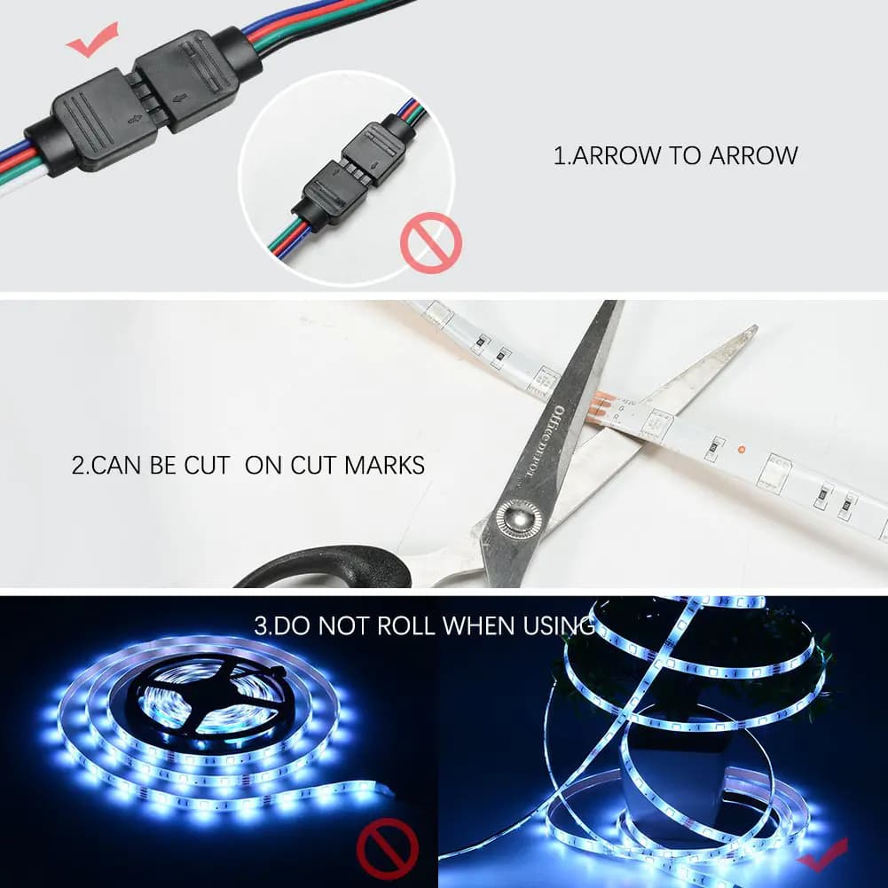 RGB LED Strip Light (App-Controlled)